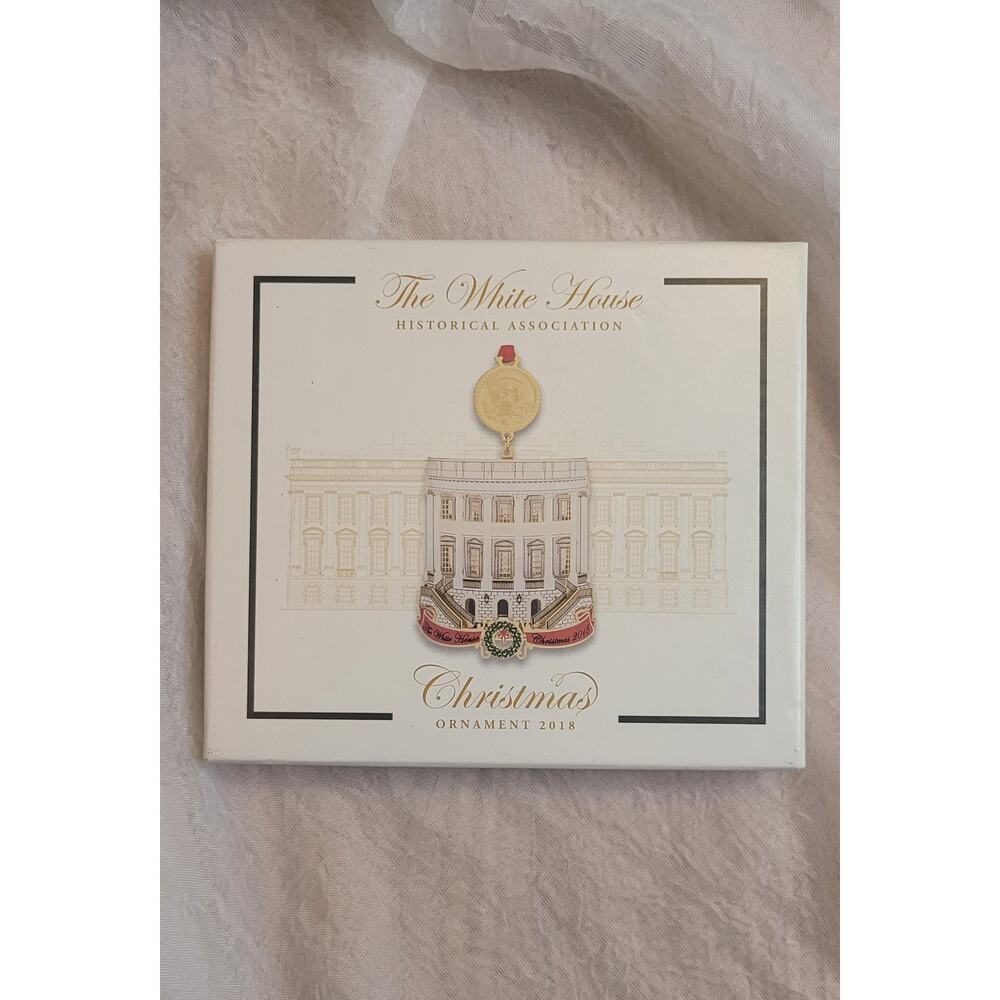 The White House Historical Association 2018 Christmas Ornament with COA - Picture 8 of 9
